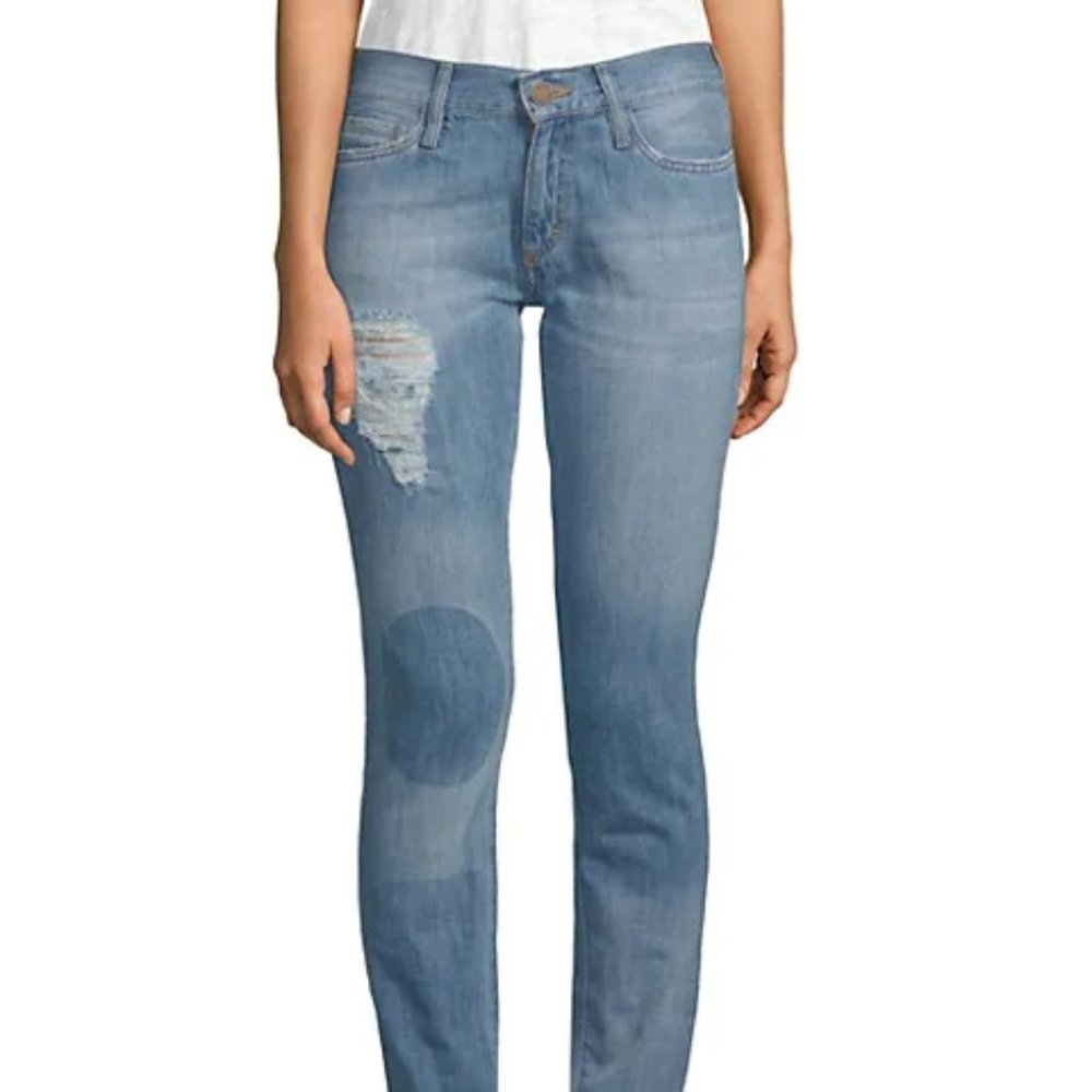 LN Etienne Marcel Distressed Skinny Jeans 26